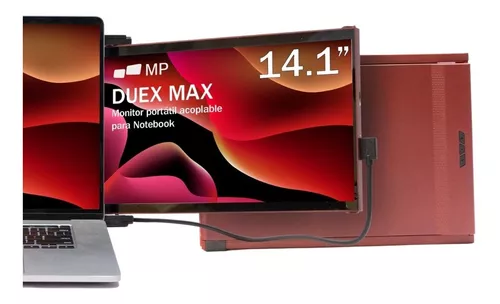 MONITOR PORTÁTIL PARA NOTEBOOK DUEX MAX 14.1 FULL HD MOBILE PIXELS - Gris  — Cover company