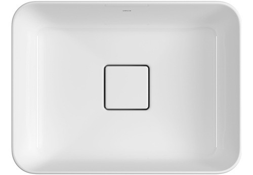 Cuba Deca Semiencaixe Retangular 40cm L63040 17 Branco