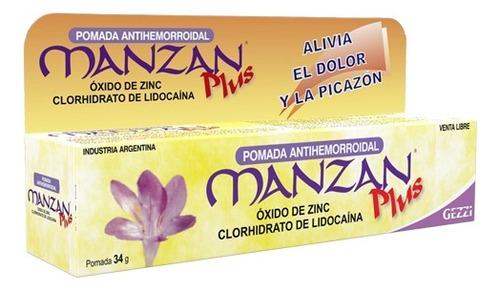 Manzan Plus Pomada X34g
