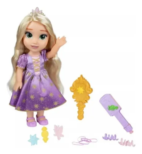 Glow n sales style rapunzel doll