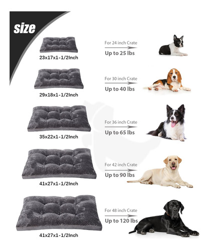 Cama Para Perro Lavable, Antideslizante Y Cómoda