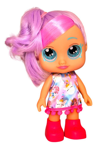 Boneca My Little Glitter Penteados C/ Acessórios - Divertoys