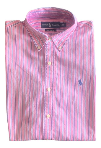 Camisa Polo Ralph Lauren Hombre Manga Larga Talla M Chm044