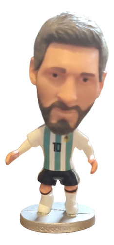3 Muñecos Soccerwe Miniatura Messi Argentina 2022