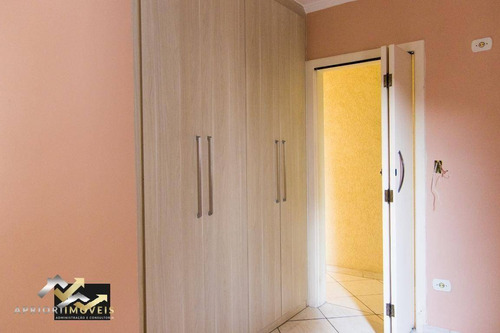 Apartamento Com 3 Dormitórios, 84 M² - Venda Por R$ 530.000 Ou Aluguel Por R$ 2.200/mês - Santa Teresinha - Santo André/sp - Ap2336