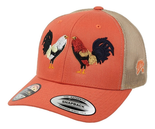 Gorra Curva Malla Gallos Giro Y Colorado Monchos Caps