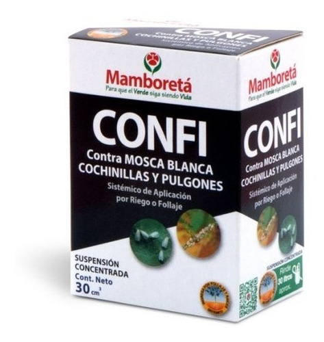 Mamboreta Confi, Contra Mosca Blanca, Pulgones Y Cochinilla!