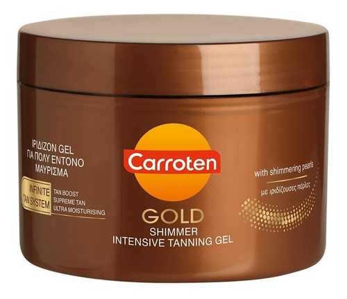 2 Carroten Gel De Bronceado Gold Shimmer Spf0 Zanahoria