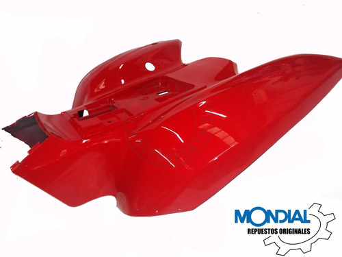 Plastico Trasero Cuatriciclo Mondial Fd 250 Q  Rojo Original