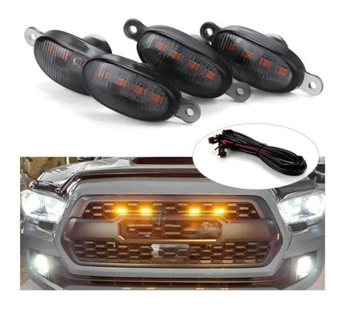 X4 Luz Parrilla Delantera Led Impermeable Ford Raptor / Mtc