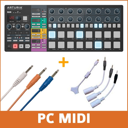 Imagen 8 de 10 de Secuenciador Controlador Arturia Beatstep Pro Black Edition