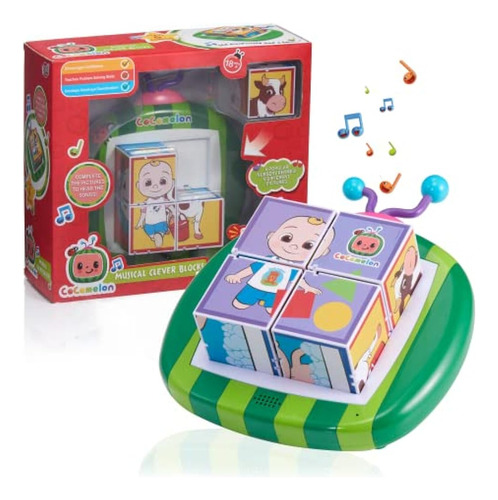 Wow! Pods Cocomelon Toys Musical Clever Building Blocks | Ju