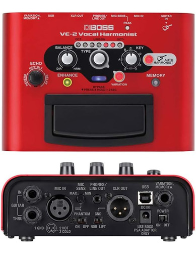 Boss Ve-2 Vocal Harmonist Pedal