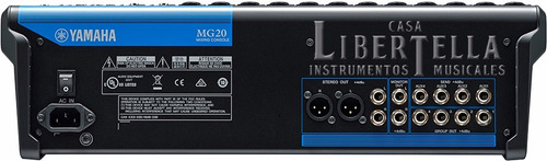 Consola Yamaha Mg20 20 Canales Nueva Garantia Cuotas