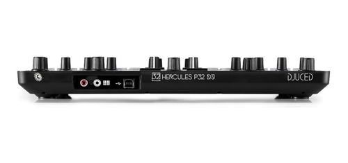 Imagen 3 de 3 de Controlador DJ Hercules P32 DJ negro de 2 canales