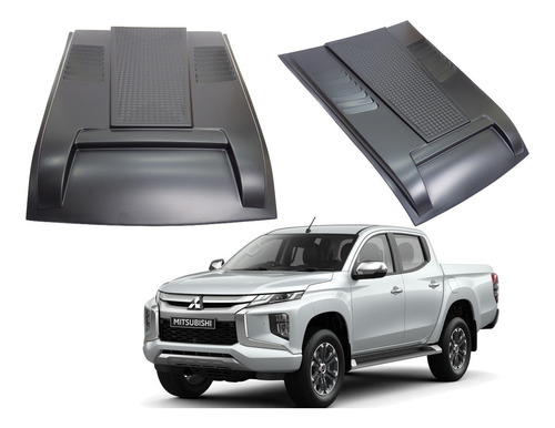 Moldura Modificación Capot Mitsubishi L200 2019-2021