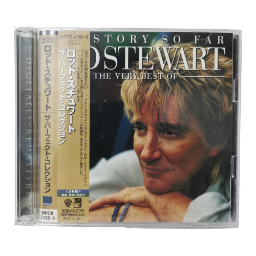 Rod Stewart The Story So Far The Very Best 2cd Japón Obi