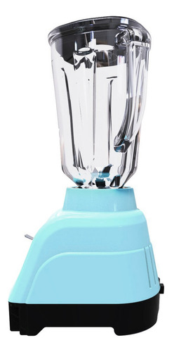Licuadora 750w Vidrio 2l Tradicional 2v Bosstech B2 Celeste
