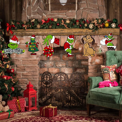 Nuevo 24 Piezas De Adornos Para El Árbol De Navidad Del