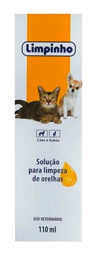 Solução Para Limpeza De Orelhas 110ml Limpinho