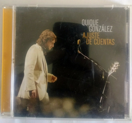 Quique González Ajuste De Cuentas Cd Original Promo  