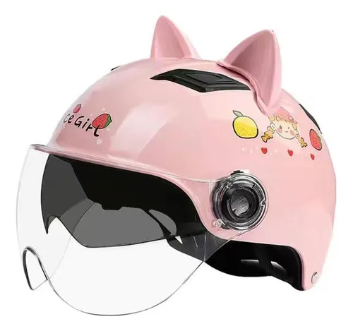 Casco De Bicicleta Eléctrica Elegante Para Mujer,