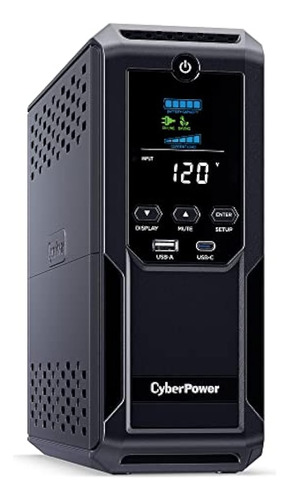 Cyberpower Cp1500avrlcd3 Sistema Ups Lcd Inteligente, 1500va
