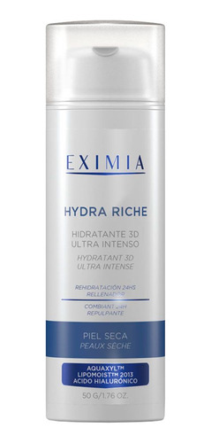 Eximia Hydra Riche Hidratante 3d Ultra Intenso Crema Tratamiento Pieles Secas Sensibles 