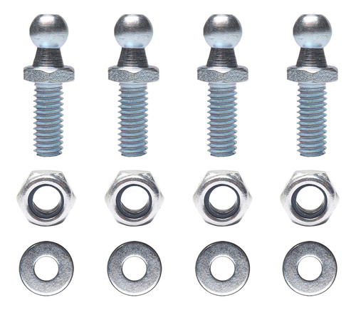 4 Pares Pernos De Bola 10 Mm Con Tuercas De Bloqueo Hardware