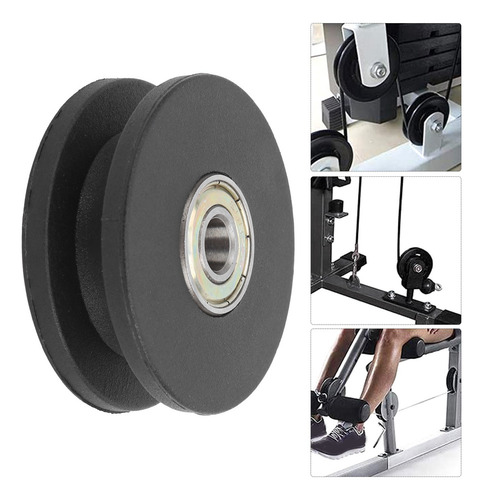 . Polea De Gimnasio 10 Piezas 50 Mm Nylon Fitness