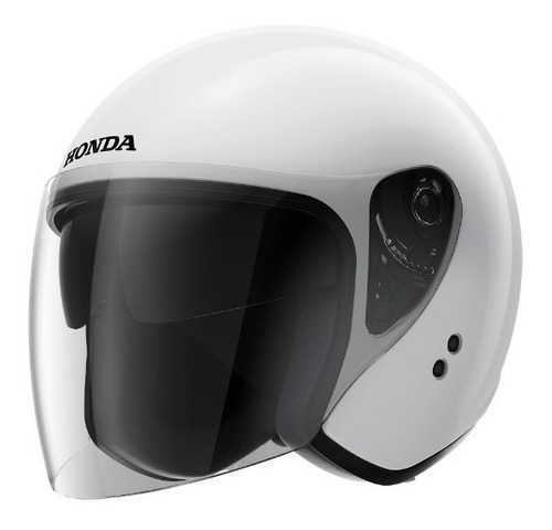 Capacete Moto Honda Aberto Hjs - Diversas Cores Cor Branco Tamanho do capacete 60