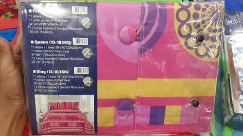 Juego De Sabana Queen Marca Amici