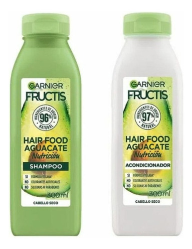 Shampoo + Acondicionador Aguacate Garnie - mL a $57