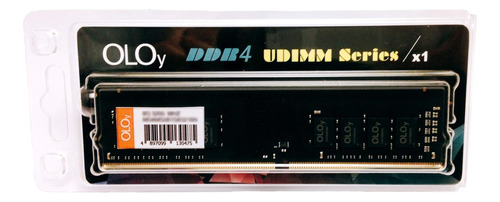 Oloy Ddr4 Ram 8 Gb (1x8 Gb) 2400 Mhz Cl17 1,2 V Udimm Juegos