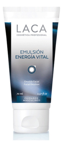 Emulsion Energia Vital 70ml Laca Masculina Facial T/t/piel