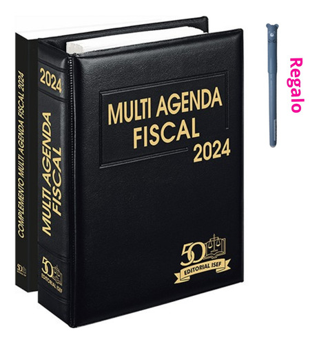 Multi Agenda Fiscal Y Complemento 2024 Ejecutivo Ed  Isef
