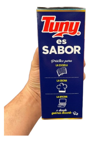 Atún Aleta Amarilla En Agua Tuny Clásico 8 Sobres De 75 G