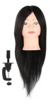 Comprar Cabeza De Maniquí De Pelo Real Práctica Peluquería Cabeza De