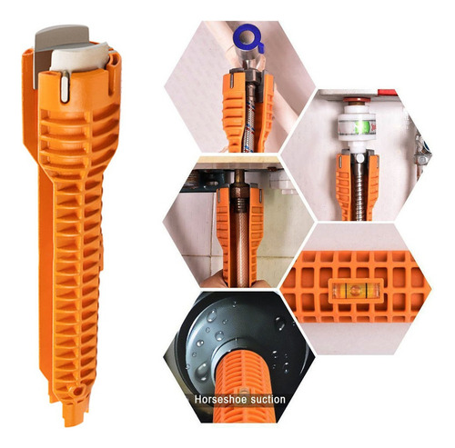 * Llave Multifuncional For Instalador De Grifo Y Fregadero