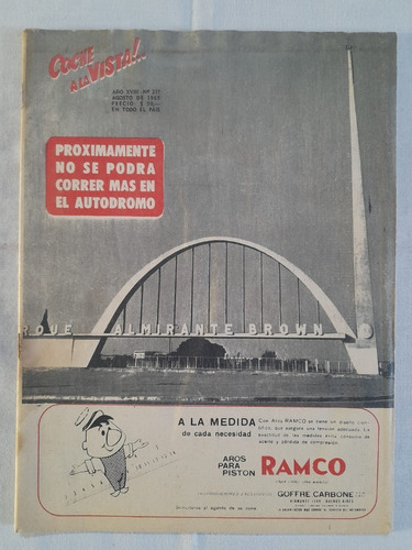 #z Revista Coche A La Vista N° 217 Año 1965