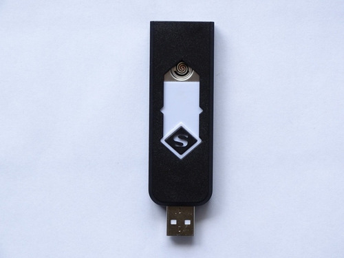 Encendedor Mechero Lighter Eléctrico Recargable Usb Delgado