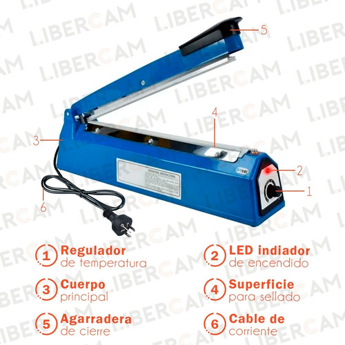 Selladora Bolsa 40cm C/regulador De Mayor Potencia