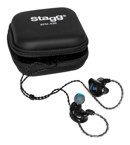 Imagen 6 de 10 de Auriculares In-ear Cerrados 4 Driver Accesorios Stagg Spm435