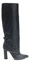 Comprar Bota Boheme Saverio Di Ricci, Caña Alta 23ib7461 Cuero Negro