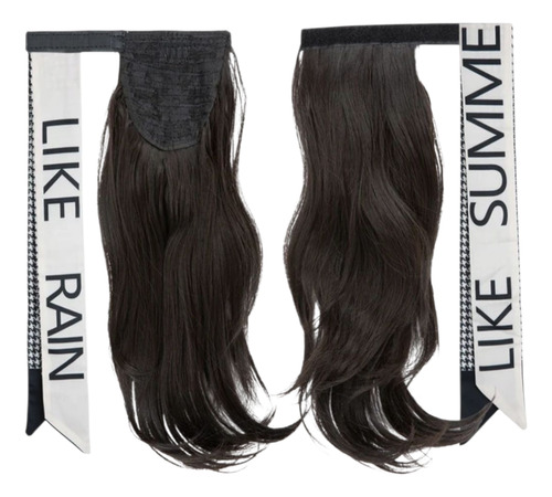 Coleta Extensión Ponytail Cola De Caballo+ Pañuelo P041 #4