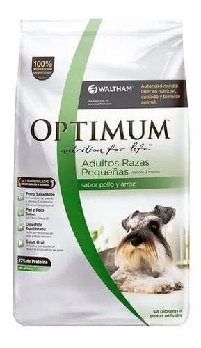 Optimum Perro Adulto Raza Pequeña 15 Kg 