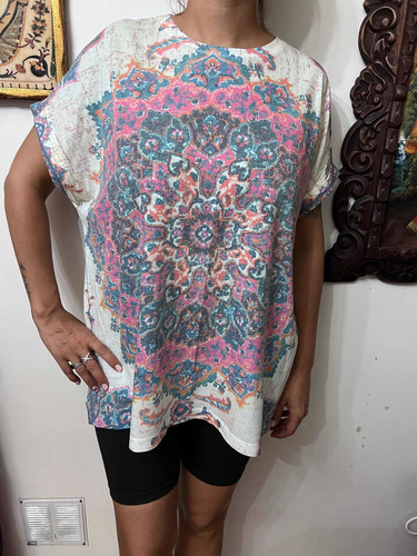 Remeron Dama Mandala T6 Xxl Regaló Navidad