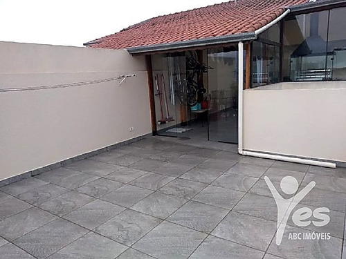 Imagem 13 de 17 de Ref.: 5036 - Cobertura Com Acesso Externo, Parcialmente Coberta, Ela Possui: 2 Dormitórios, Suíte, 1 Vaga - Santo André P - 5036