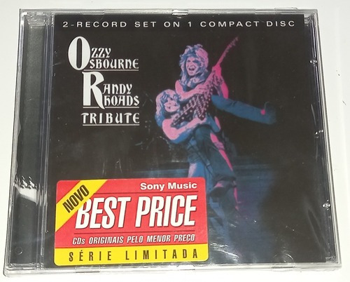 Cd Ozzy Osbourne - Randy Roads Tribute (lacrado