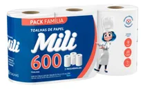 Comprar Toalla De Cocina Mili Big 600 Paños 3x200 Papel De Cocina 